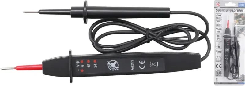 Autozkoušečka Kraftmann BGS102172 pro napětí 6 ÷ 24 V (DC/AC) (BGS102172) Autentický