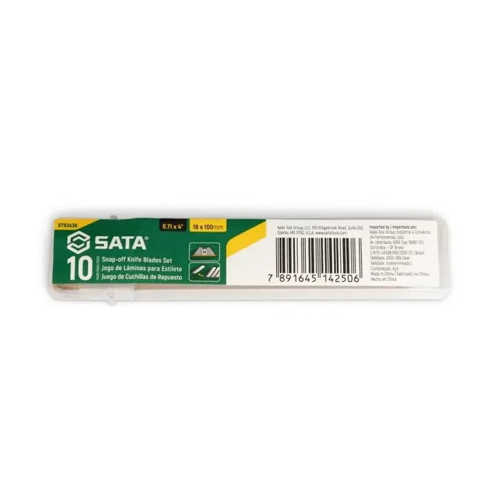 Odlamovací čepele 18x100 mm, 8 segmentů (10 ks) SATA Tools ST93436 (SATAST93436) Kup Teď