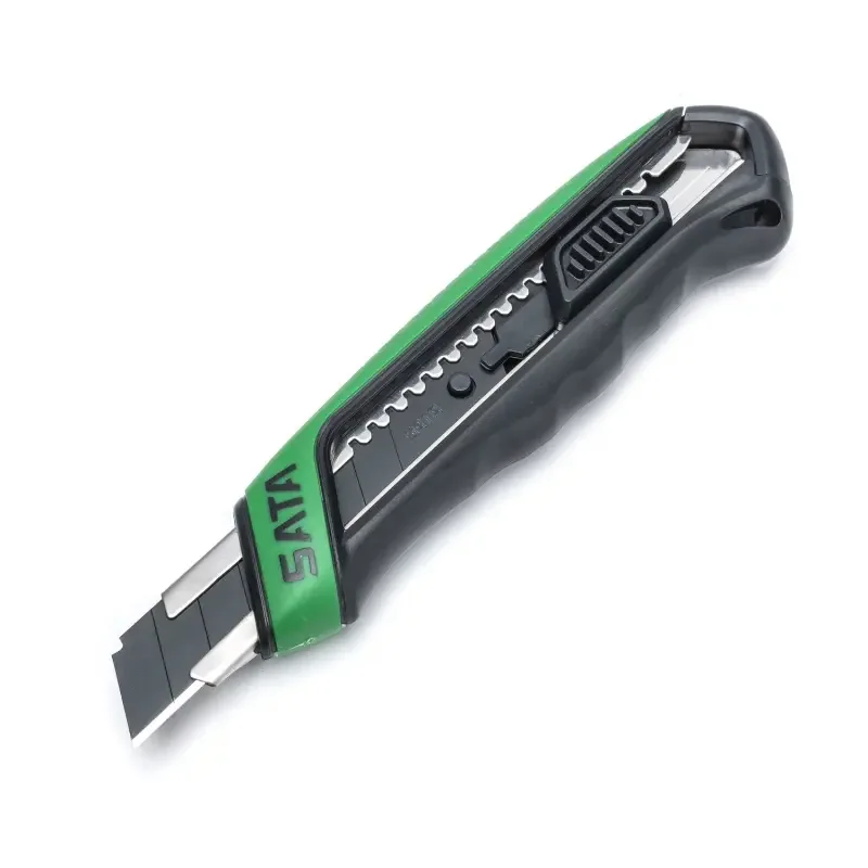 Odlamovací nůž T 18 mm SATA ST93482, měkčená rukojeť (SATAST93482) Bezpečná Platba