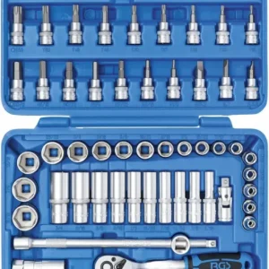 Vysoce Kvalitní Gola sada 3/8" palcová 1/4" ÷ 15/16" Pro torque - německý výrobce BGS (61 dílů) BGS 2215 (BGS102215)