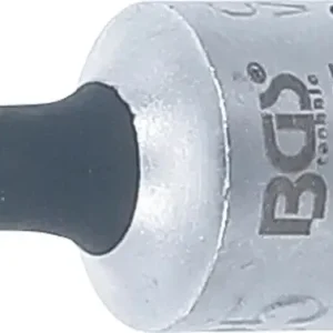 Zástrčná bitová hlavice 1/4" TS25 (5 hvězda) s vrtáním. BGS 2355 (BGS102355-TS25) Pouze Dnes