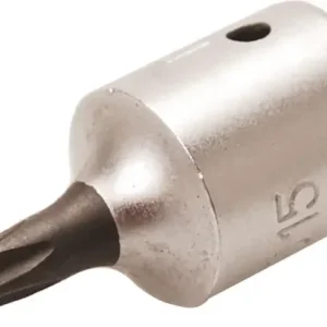 Zástrčná hlavice 1/4" T-profil (pro Torx plus) TS15, s otvorem. BGS 2355 (BGS102355-TS15) Zlevněný