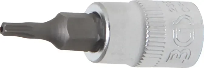 Zástrčná bitová hlavice 1/4" T 10 BGS102357 s vrtáním (BGS102357) Vrácení Zdarma