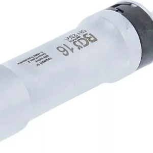 Kloubová nástrčná hlavice 3/8" 12hranná 16 mm BGS102391 na zapalovací svíčky, s přídržnou pružinou (BGS102391) Nová Kolekce