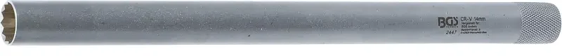 Top Prodej Nástrčná hlavice 3/8" 12hranná 14 x 250 mm BGS102447 pro zapalovací svíčky (BGS102447)