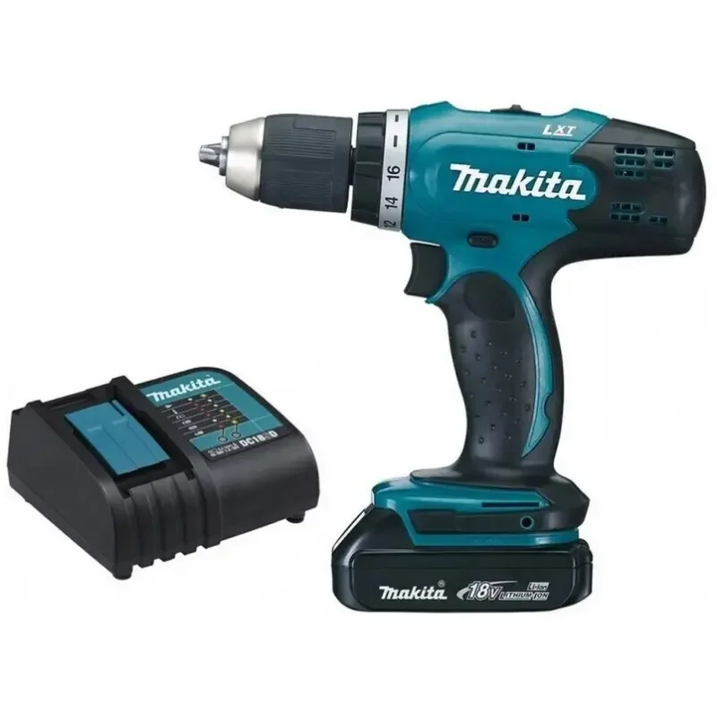 Aku vrtací šroubovák LXT Makita DDF453SYX5 (1,5 Ah) (MADDF453SYX5) Vrácení Zdarma