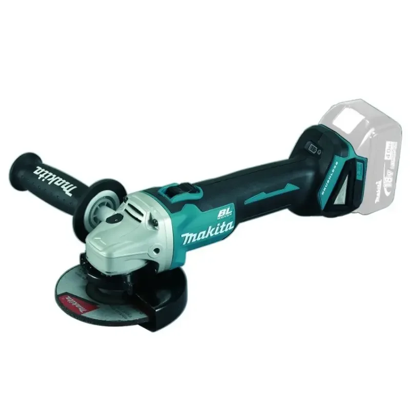 Cenově Výhodný Aku úhlová bruska 125 mm Makita DGA506 s posuvným spínačem, bez Aku, DGA506Z (MADGA506Z)