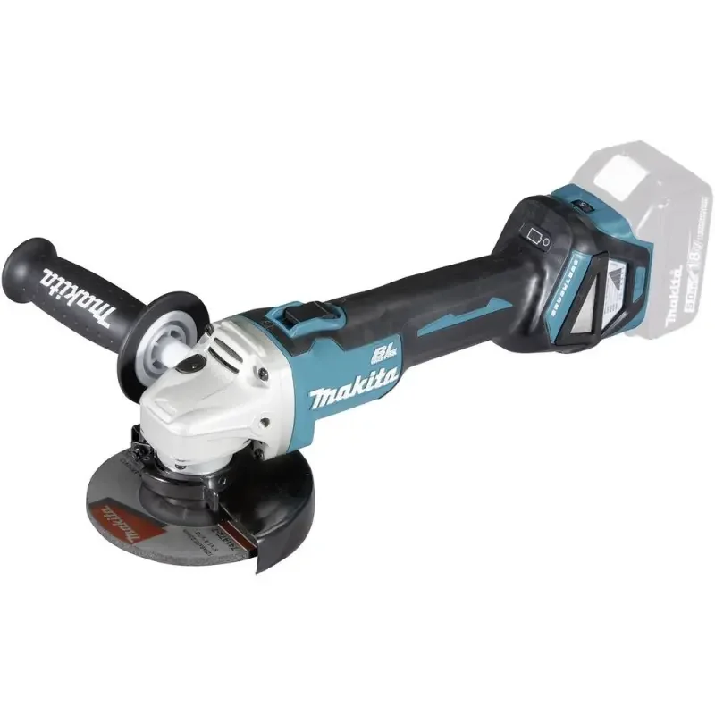 Nová Kolekce Aku úhlová bruska 125 mm Makita DGA511 s posuvným spínačem a regulací otáček, bez Aku, DGA511Z (MADGA511Z)