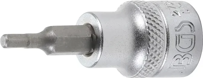 Zástrčná bitová hlavice 3/8" inbus 1/8" palcová. BGS 2720 (BGS102720) Oblíbený