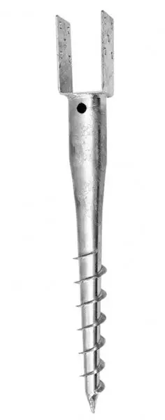 Akce Zemní vrut "U" 90x60x100 tl.4mm, Levior 55456 (L55456)