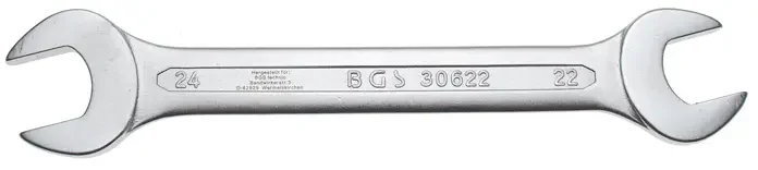 Aktuální Oboustranný klíč 22 x 24 mm BGS1030622, DIN 3110 (BGS1030622)