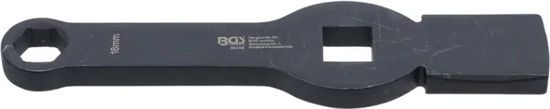Akční Nabídka Očkový klíč 3/4" 6hranný 18 mm BGS1035348, oboustranný, rázový (BGS1035348)