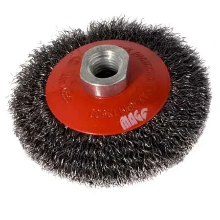 Autentický Kartáč miskový 100, vlnitý drát S 0,30, závit M14x2 MAGG (MAGGBL97006)