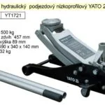 YATO Zvedák hever hydraulický podjezdový nízkoprofilový 2,5t hever Bezpečná Platba