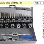 Závitníky a očka sada M3-M12 NO – NW01032, sada závitníků Odeslání Ihned