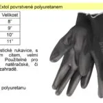Cenový Hit Rukavice Extol vel. 10″ povrstvené polyuretanem