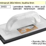 Akční Cena Hladítko s mikropryží 280x140mm, tloušťka 8mm