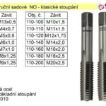 Závitníky ruční sadové M18x2,5 NO klasický závit Oblíbený