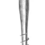 Zemní vrut „U“ 81x60x100 tl. 4mm ZN Pouze Dnes
