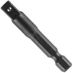Adaptér Hex 1/4″ se čtyřhranem 1/4″, délka 50mm, úderový Graphite Rychlé Dodání