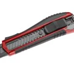 Značkový FORTUM Nůž ulamovací 18mm s kovovou výztuhou, Auto-lock