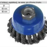 Akční Nabídka Kartáč rotační na nerez hrnkový 65mm copánkový pro