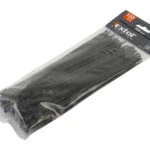 Akční Nabídka pásky stahovací černé, 500x4,8mm, 100ks, NYLON, EXTOL PREMIUM (TO-73898)