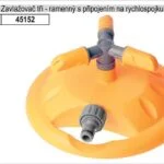 Zavlažovač rotační3 ramenný pro zahradní hadici s připojením na rychlospojku Nová Kolekce