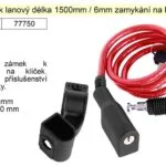 Zámek na kolo6x1500mm Omezená Nabídka