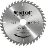 Akční Nabídka kotouč pilový s SK plátky, 160x2,0x30mm, 36T, šířka SK plátků 2,8mm, SK, EXTOL PREMIUM