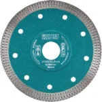 Značkový kotouč diamantový řezný turbo Thin Cut, 115x22,2mm, suché i mokré řezání, EXTOL INDUSTRIAL