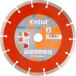 Zlevněný kotouč diamantový řezný segmentový, 180x22,2mm, suché řezání, EXTOL PREMIUM