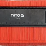 Zlevněný Šablona kopírovací na profily, magnetická, šíře 125 mm, Yato