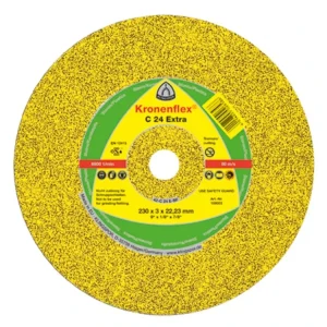 Zlevněný KLINGSPOR Kotouč řezný na kámen C24 Extra 230x3x22,2 mm
