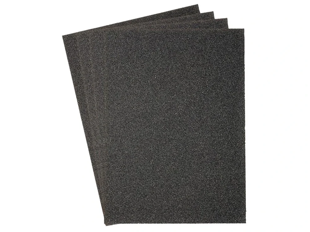 Autentický CARBORUNDUM Brusný papír voděodolný v archu | 230x280 mm zr. 150