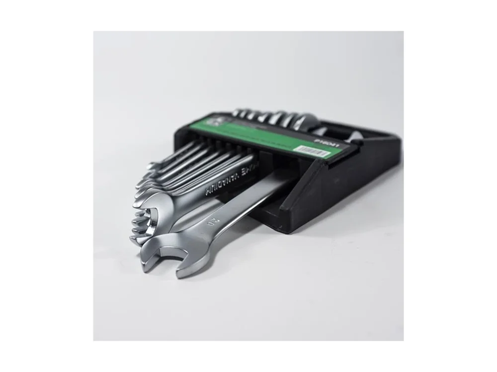 Aktuální GK TOOLS Sada plochých klíčů, matné | 6-22 mm, 8 dílů, plastový držák