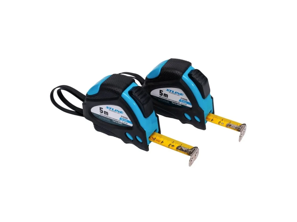 Aktuální XTLINE Metr svinovací s magnetem 2x stop | 7,5 m x 25 mm