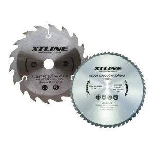 Značkový XTLINE Kotouč pilový s SK plátky | 165x1,4x20 mm, 24 zubů