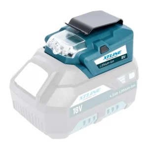 XTLINE Nabíječka s LED svítidlem 18 V, 60 lm | 1.5 A Horká Nabídka