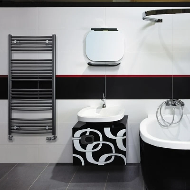 Akční Cena KORADO KORALUX RONDO Comfort Koupelnový radiátor elektrický KRTE 700.750 white RAL9010
