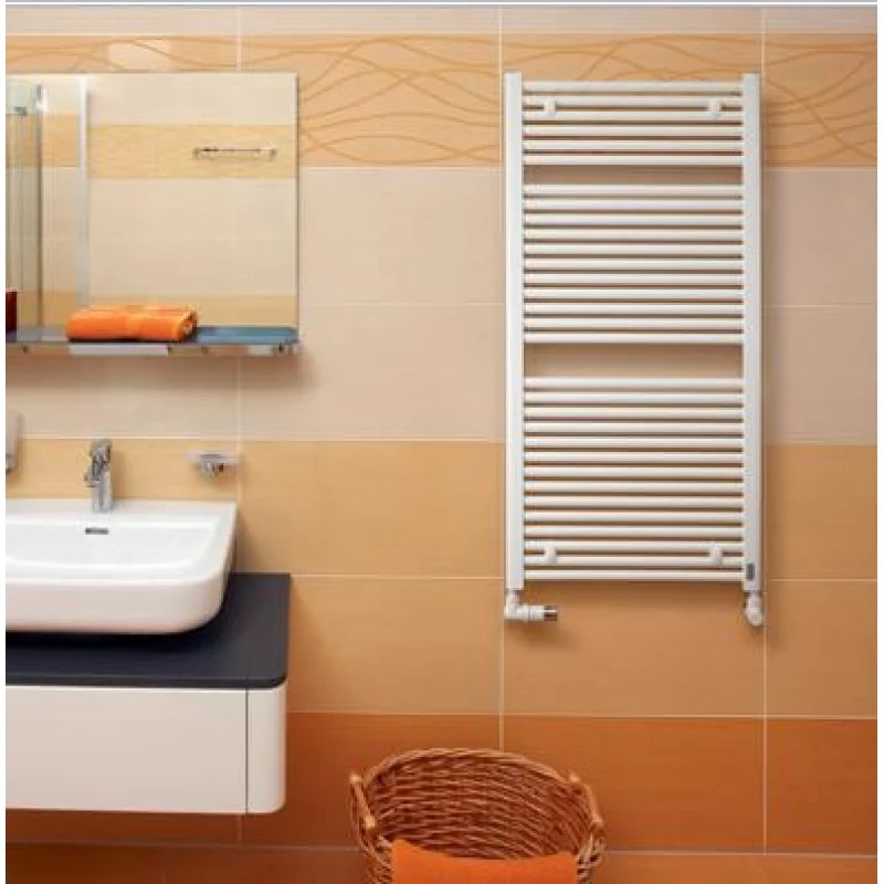 Akce KORADO KORALUX Linear MAX Koupelnový radiátor elektrický KLME 700.450 White RAL9010