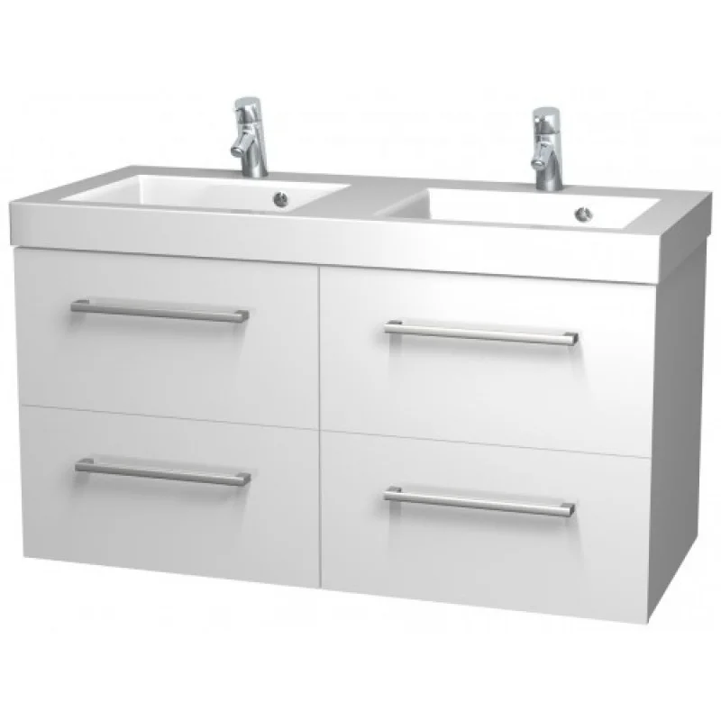 Autentický INTEDOOR NEW YORK spodní koupelnová skříňka závěsná s umyvadlem "B" NY120B/15