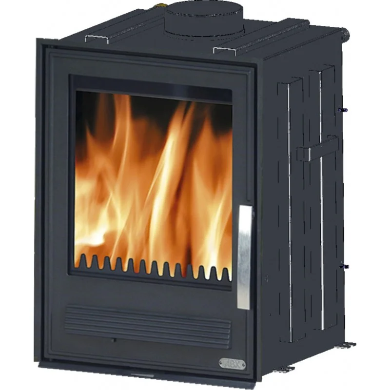 ABX York K TV výměník 6,9kW, Krbová vložka na dřevo, kombi (litina/plech) Horká Nabídka