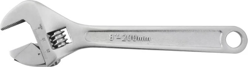 Značkový EXTOL PREMIUM klíč nastavitelný ráčnový 200mm, rozsah 0-22mm 8816301