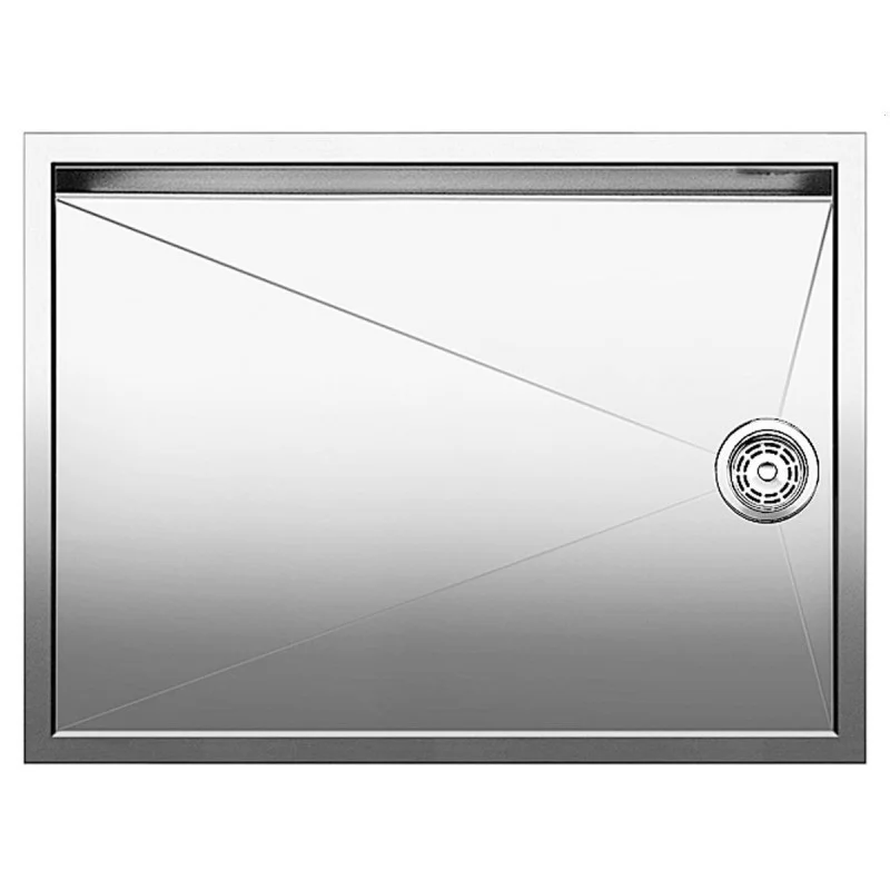 Zlevněný BLANCO Zerox 550-T-U dřez nerezový, hedvábný lesk 517274