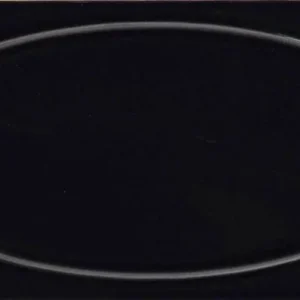 Zlevněný SAPHO FORMAE Oval Ebony keramická obkládačka 13x26 OVA2