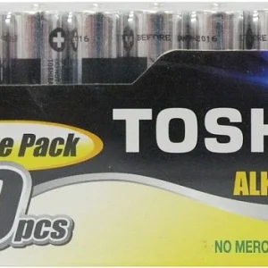 Akční Nabídka TOSHIBA Alkalické tužkové baterie G LR03 20S MP-20 AAA 35040112