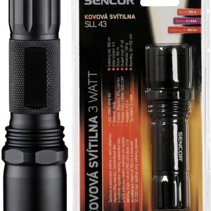 Aktuální SENCOR SLL 43 Svítilna PROFI 3WATT 3xAAA 35038390