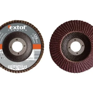 Akční Cena EXTOL PREMIUM kotouč lamelový šikmý korundový P60, 125mm 8803326