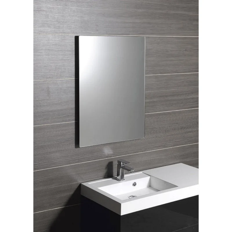 Akce SAPHO PLAIN zrcadlo 60x90cm, bezpečnostní zakulacené rohy, bez závěsu 1501-28